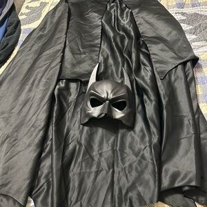 Batman Black Cape with Iconic Logo